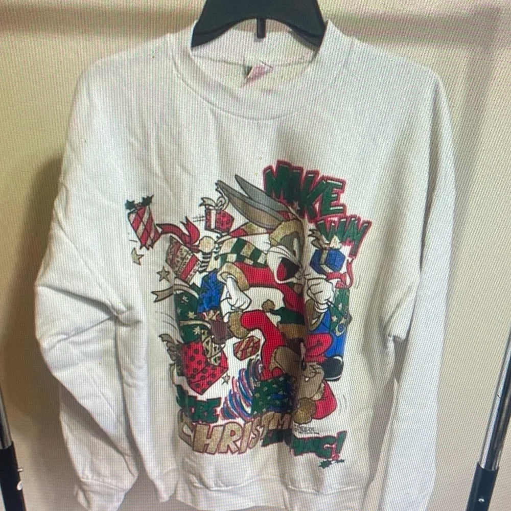 Warner Bros. Festive Graphic Crewneck Sweater